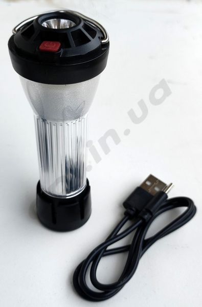Ліхтар для кемпінгу,USB, 3 режими, тринога 6165 фото
