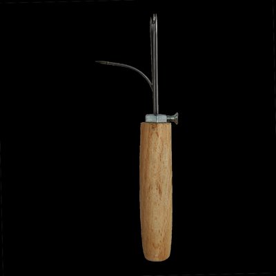 Шило-набір з гачками, дерев'яна ручка 5798 фото