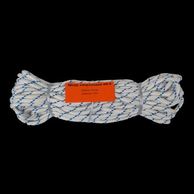 Шнур капроновий плетений 8,0 мм*25 м ( КК-8 ) 0048 фото