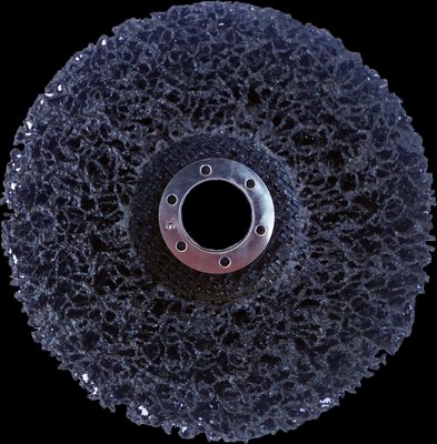 Круг зачисний "кораловий" для КШМ, Ø 125 мм чорний 54766 фото