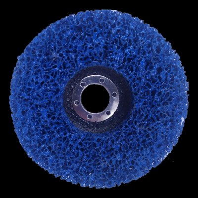 Круг зачисний "кораловий" для КШМ, Ø 125 мм синій 54768 фото