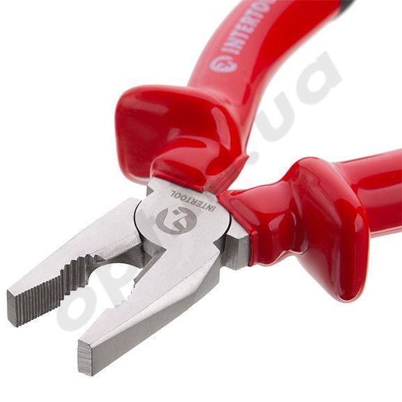 Плоскогубці 200 мм діелектричні CrV Intertool (NT-0314) 525692 фото