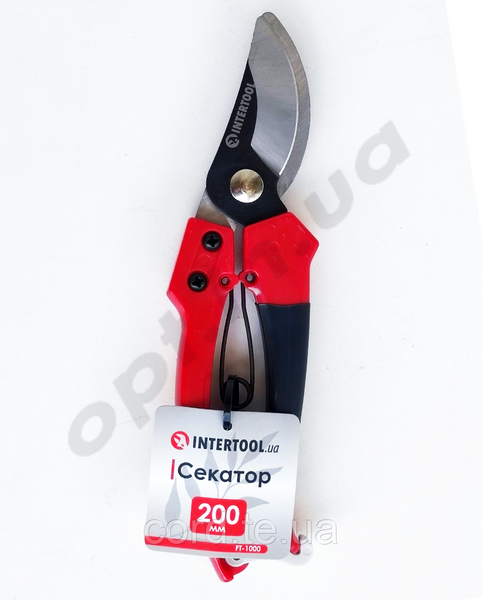 Секатор садовий 200 мм, "Intertool" (FT-1000) 50502 фото