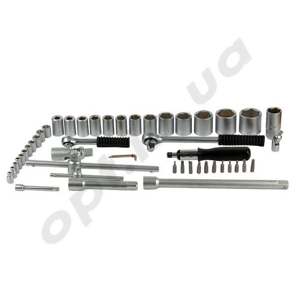 Набір інструментів 1/4",1/2", 51 од, кейс, "Grad"(6003105) 51971 фото