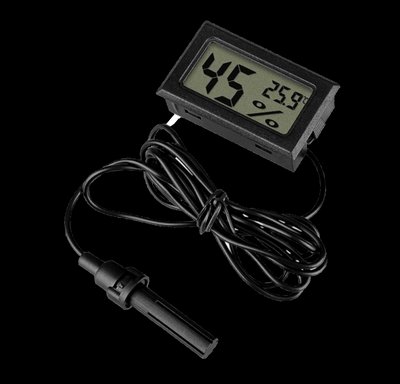 Термометр-гігрометр цифровий з виносним датчиком 5766 фото