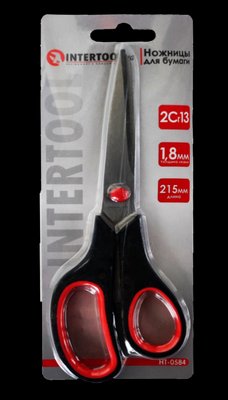 Ножиці господарські 215 мм Intertool (НТ-0584) 50403 фото