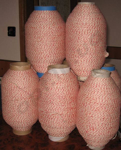 Нитка бавовняна, 1,6 кг, 750 текс (ковбасна) 0957 фото