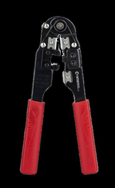 Кліщі для обтиску штекерів (RJ-45) Intertool (HT-7054) 52670 фото