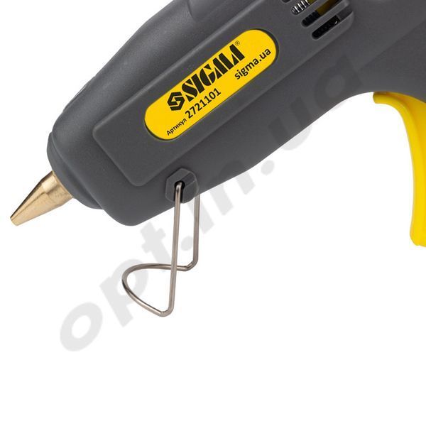 Пістолет клейовий з вимикачем 11 мм 100 Вт, Sigma (2721101) 60072 фото