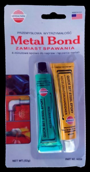 Клей "Metal Bond" тюбик двохкомпон. 2*26 мл 4162 фото