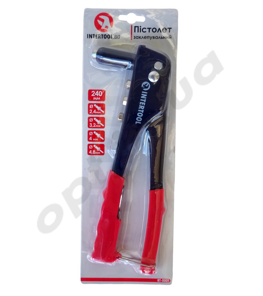 Заклепочник 240 мм "Intertool" (RT-0001) 47345 фото