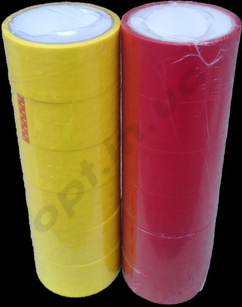 Скотч кольоровий червоний 3528 фото